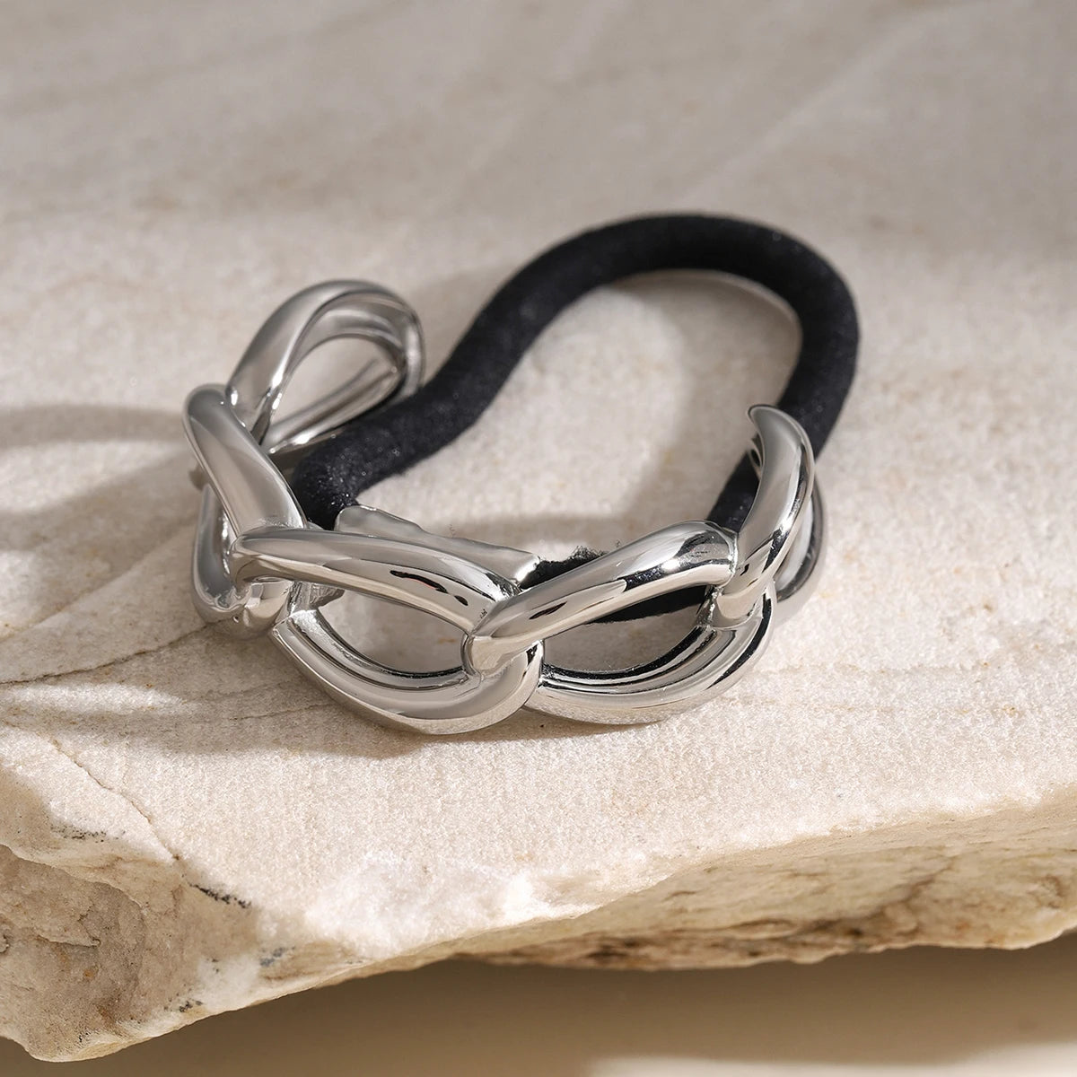 Chain Linked Hair Tie Cuff