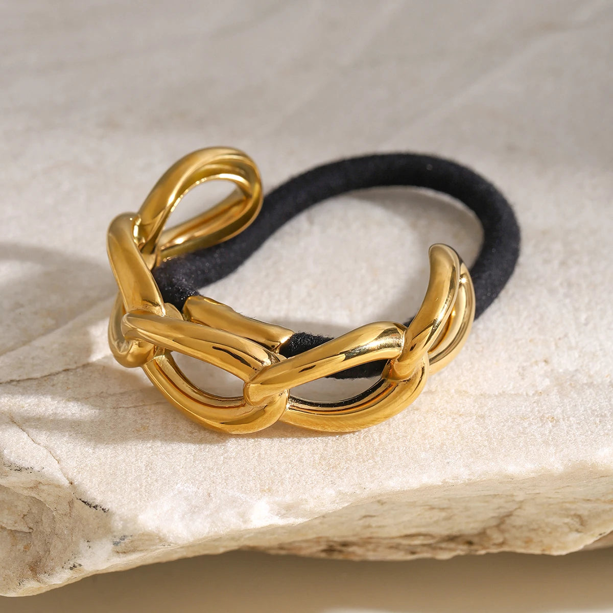 Chain Linked Hair Tie Cuff