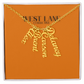 Vertical Name Necklace