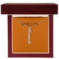 Vertical Name Necklace